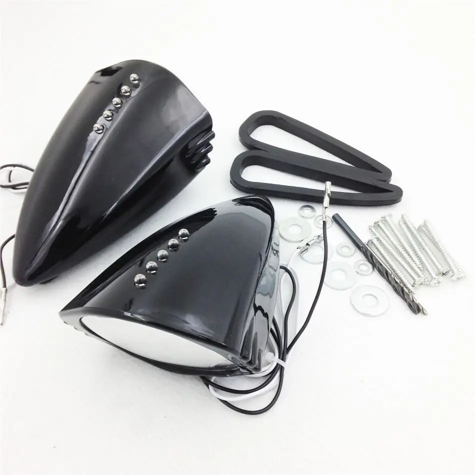 Светодиодный поворотный сигнал для мотоцикла встроенные боковые зеркала