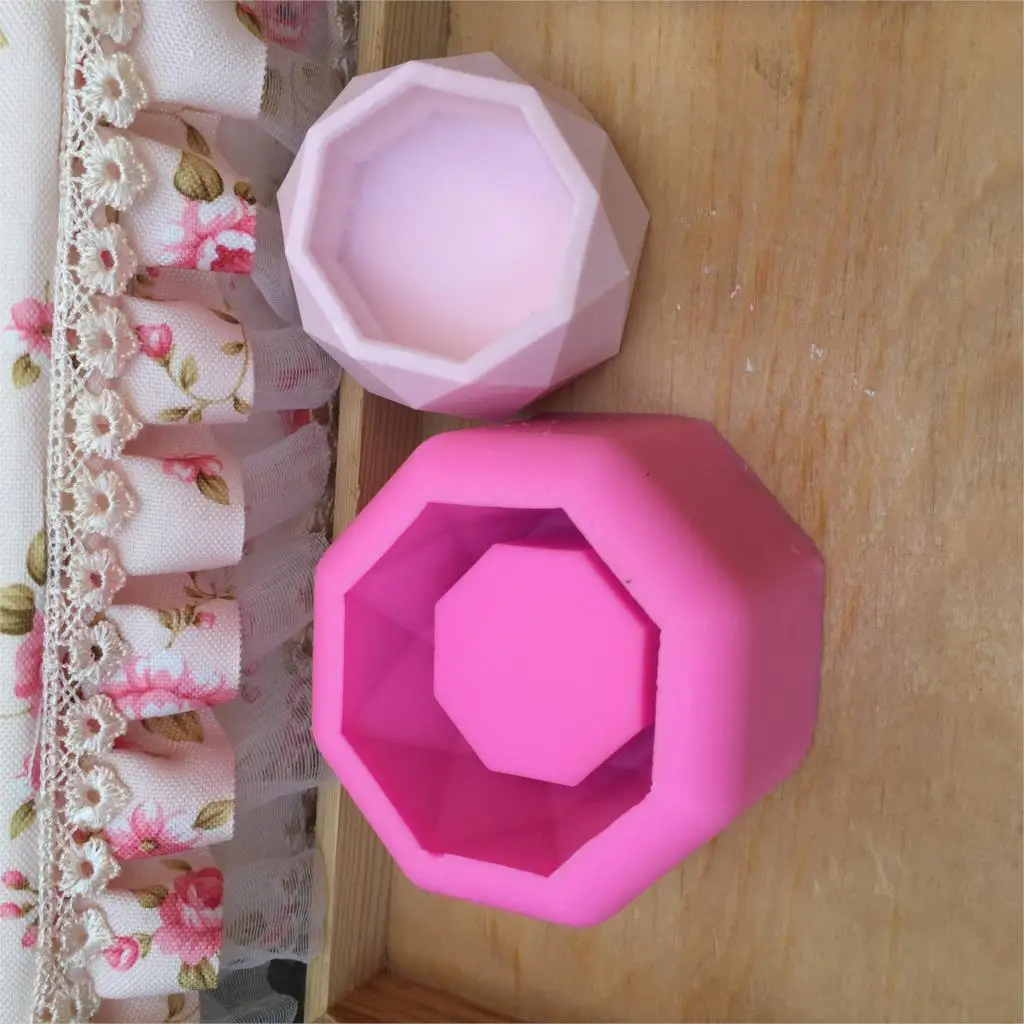 BK1130 современные силиконовые формы 3D ручной работы DIY Искусство ремесло цветочный горшок бетонная форма