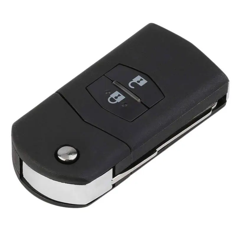 Folding Key Case 2 Button Remote Replacement For Shell And Pad Wear-resistant Simple Design | Автомобили и мотоциклы