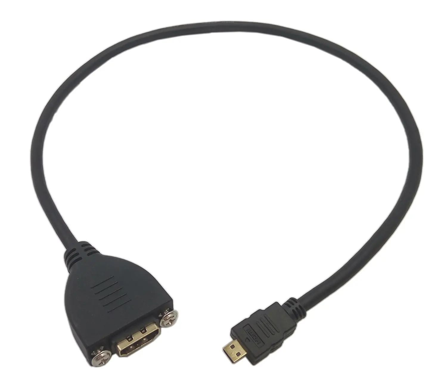 D-type micro HD male to female line extension cord with screw holes can be fixed panel 1.5 meters | Обустройство дома
