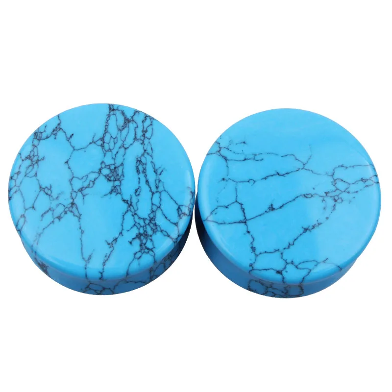 2 шт. каменные беруши тоннели для пирсинга измерительные расширители ушей