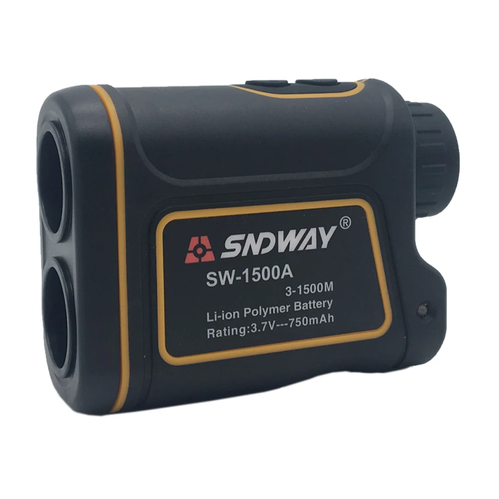 SNDWAY 600 м-1500 м лазерный дальномер 7X монокулярный телескоп для охоты Гольф лазерный измеритель расстояния лазерный измеритель скорости