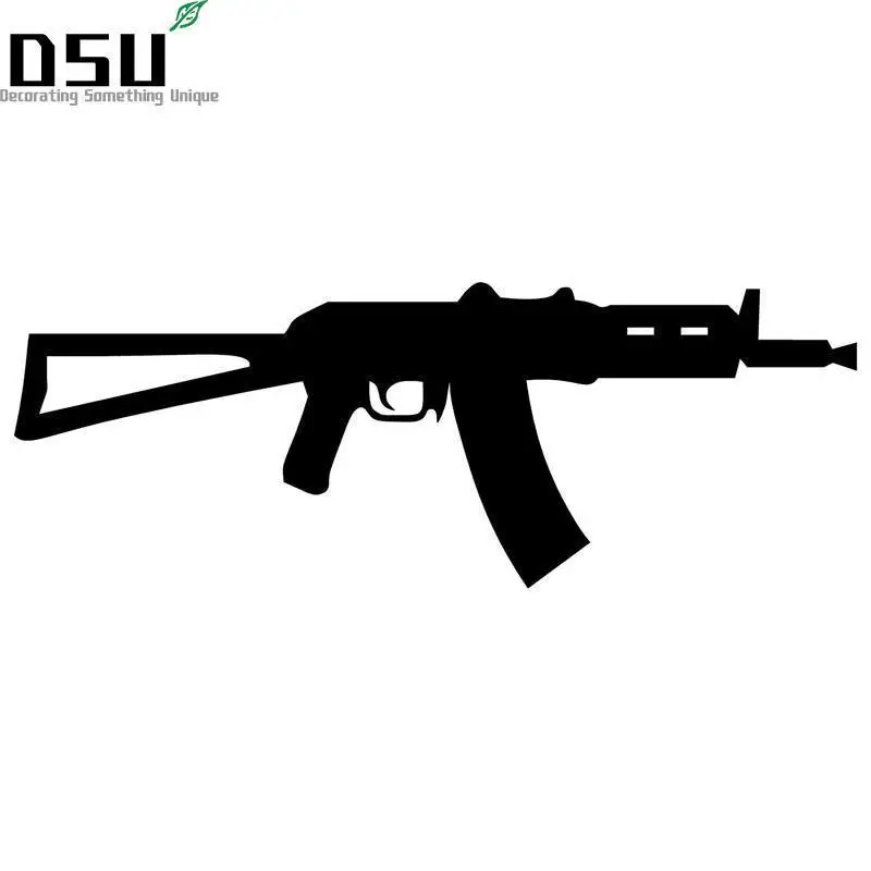 

22,8*8,3 см русская короткая Штурмовая винтовка, наклейка, виниловые наклейки, стильные обои для стен мотоцикла
