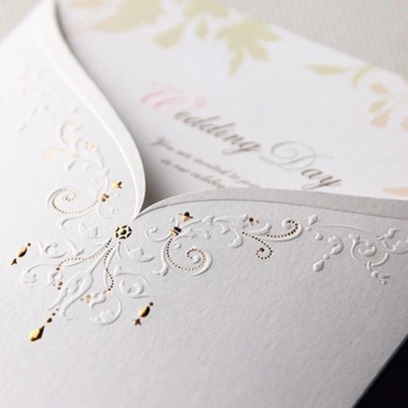(50 шт./лот) свадебные приглашения для жениха и невесты белое платье черный костюм