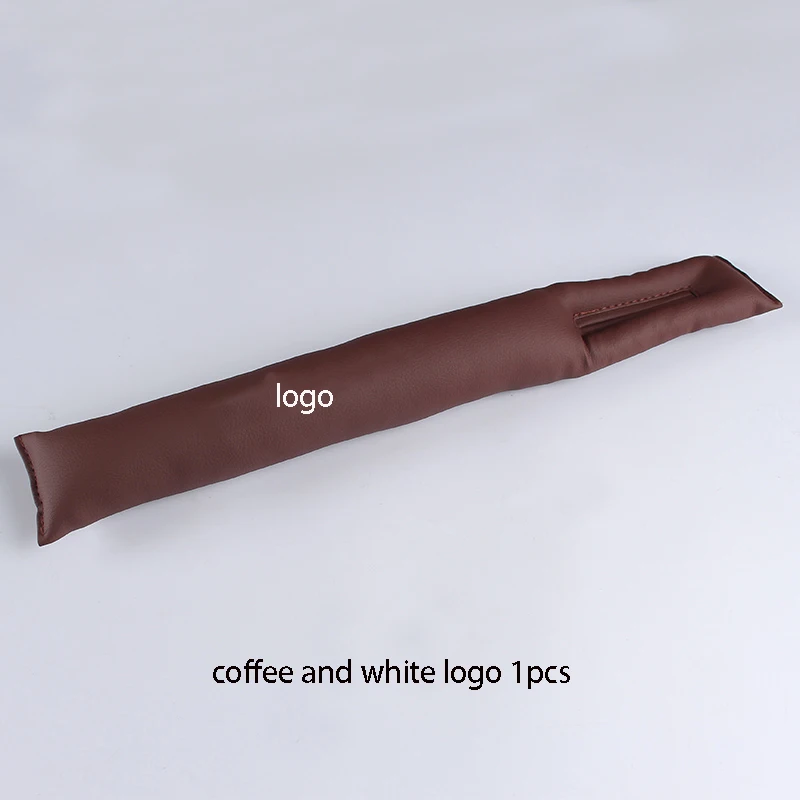 coffee white logo Сиденье зазор заглушка герметичная полоса сиденье Джем вилка внутренние декоративные аксессуары для автомобиля для Lexus UX200 UX250h UX260h - Цвет: coffee white logo
