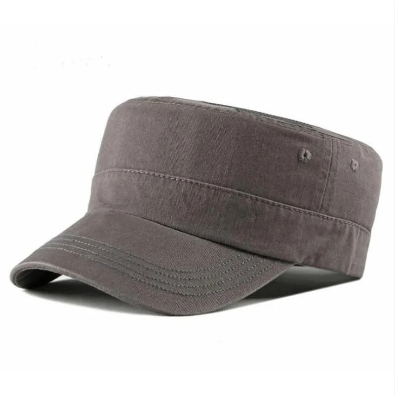 Повседневная однотонная мужская зимняя спортивная плоская кепка ретро