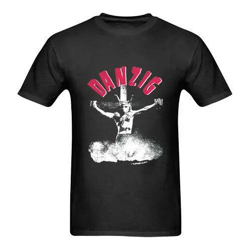 Danzig Am I футболка Demon Band новая мужская размер S до 3XL Подарочная Футболка с принтом
