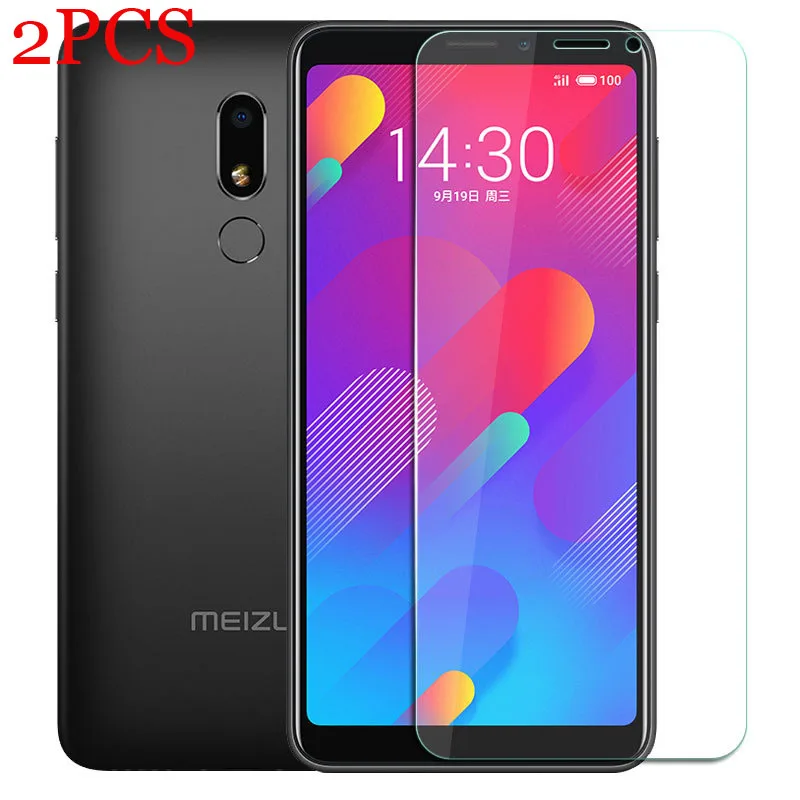 2 шт. Защита экрана для Meizu M8 закаленное стекло Lite Защитное Note M822Q|Защитные стёкла и