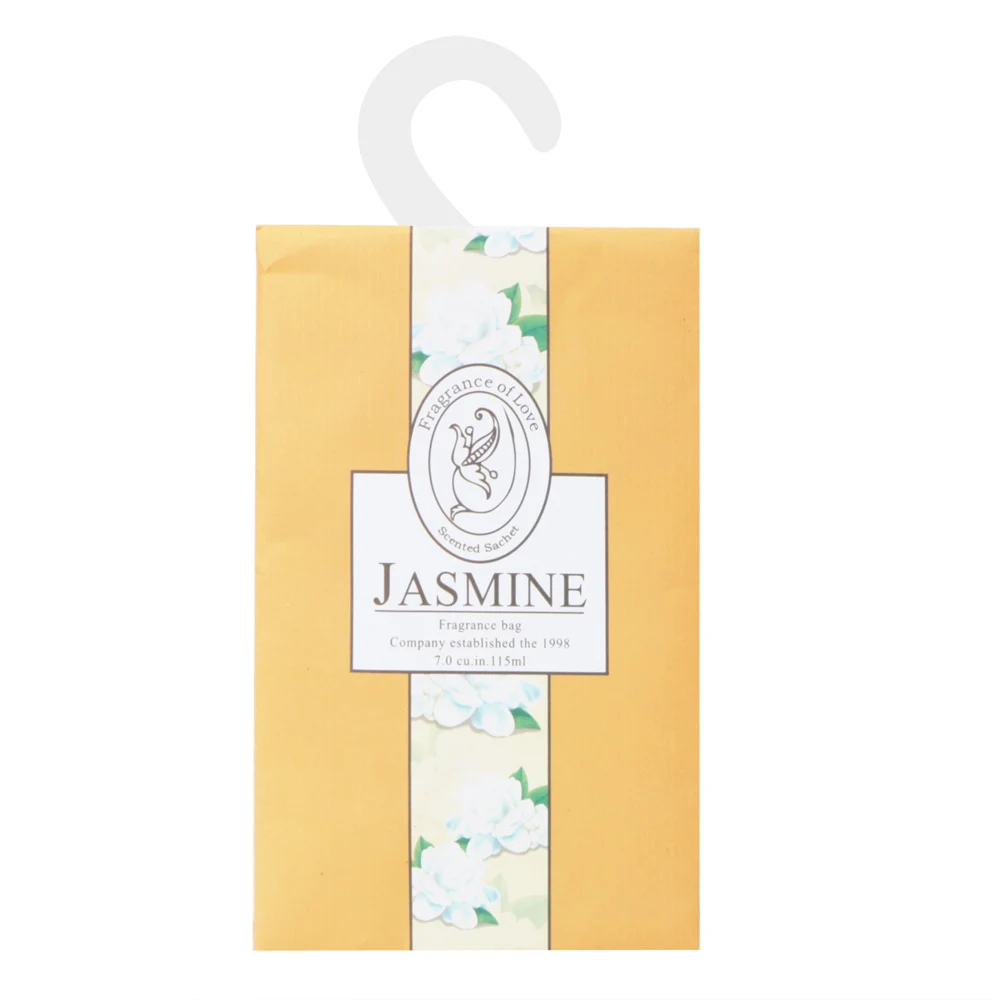 Jasmine Комнатный дезодорант бумажный пакет специй карманы моли и плесени защищающий Саше Домашний Аромат саше гардероб - Цвет: Jasmine