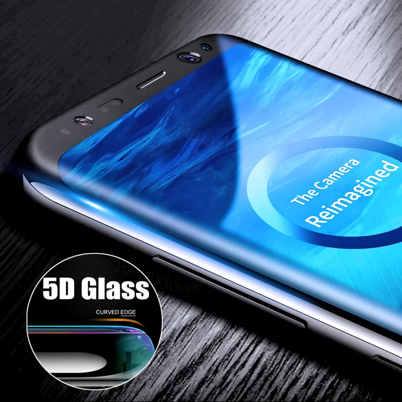 5D изогнутое полное покрытие закаленное стекло для Samsung Galaxy S9 Plus 3D Защитная пленка