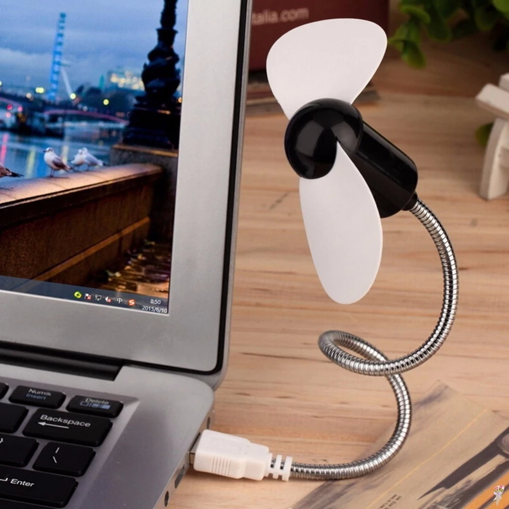 Мини USB Гибкий охлаждающий вентилятор кулер для ноутбука Настольный ПК компьютер