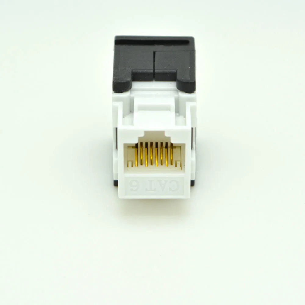 Preise UTP CAT6 Netzwerk Modul 3M Stil 180 Draht Werkzeug-freies RJ45 Stecker Gold-überzogene Informationen Buchse IO Kabel Adapter Keystone Jack
