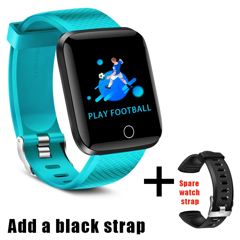 Light blue band LIGE спортивные Смарт-часы для женщин IP67 Водонепроницаемый Фитнес-Браслет трекер Шагомер монитор сердечного ритма smartwatch для Android ios - Цвет: Light blue band