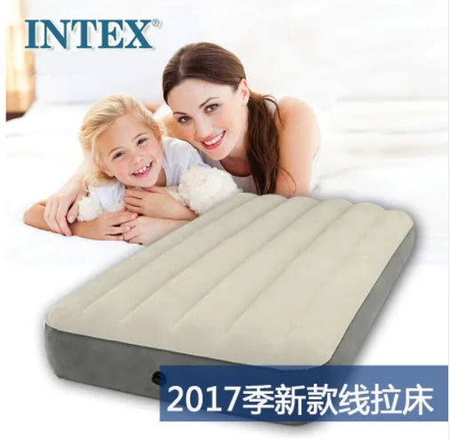 INTEX новый надувной матрас класса люкс для кемпинга толстая Автомобильная подушка