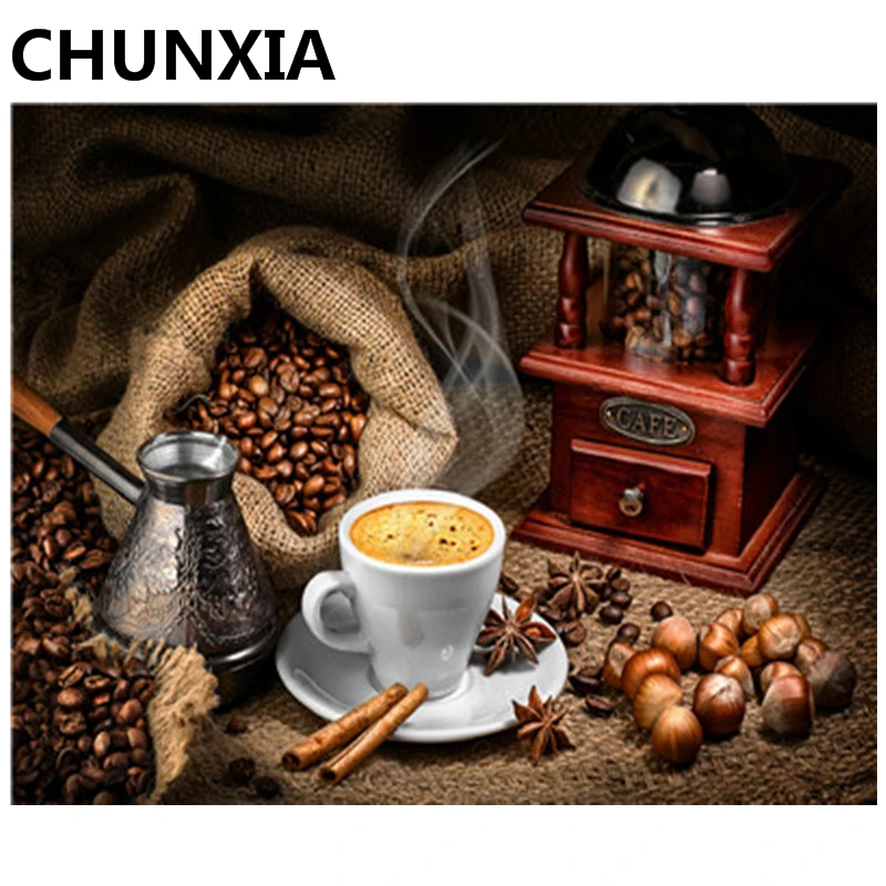 CHUNXIA покраска по номерам DIY обрамленные картины из масляной краски для рисования