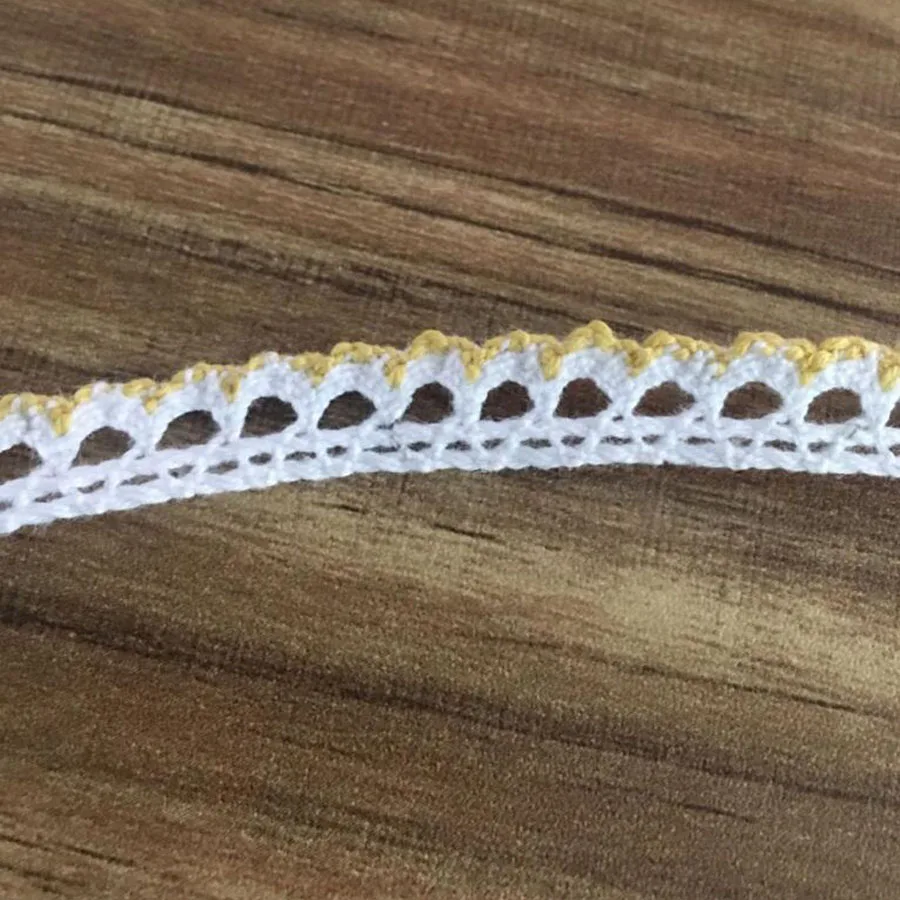 10 м/лот тканая хлопчатобумажная кружевная отделка Сделай Сам шитье занавеска