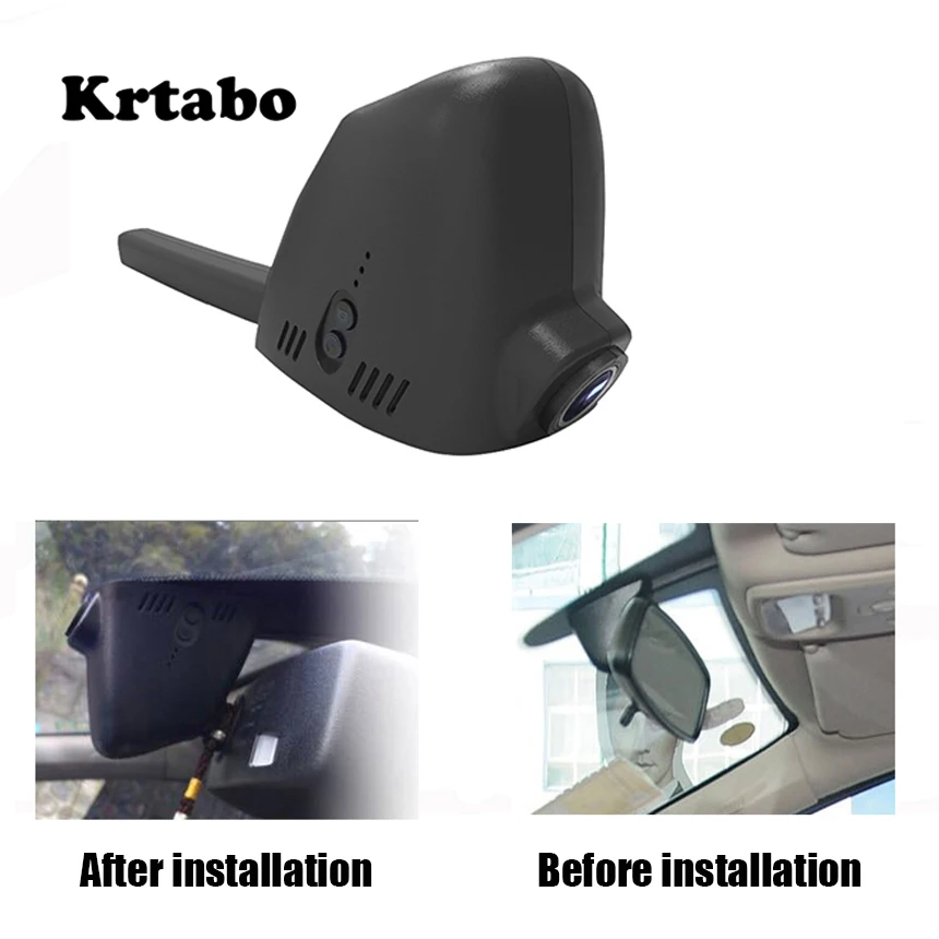 Для Dongfeng для Peugeot 308 2013 2015 2016 2017 автомобильный Wifi мини DVR видеорегистратор вождения