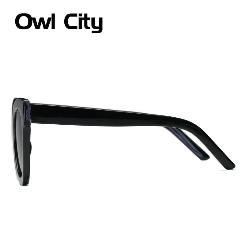 Женские и мужские очки кошачий глаз Owl City солнцезащитные в ацетатной оправе с
