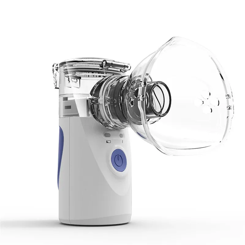 Mini Handheld portable Nebulizer silent Home Mesh Inhaler Ultrasonic inalador nebulizador Children Adult kids Asthma Atomizer