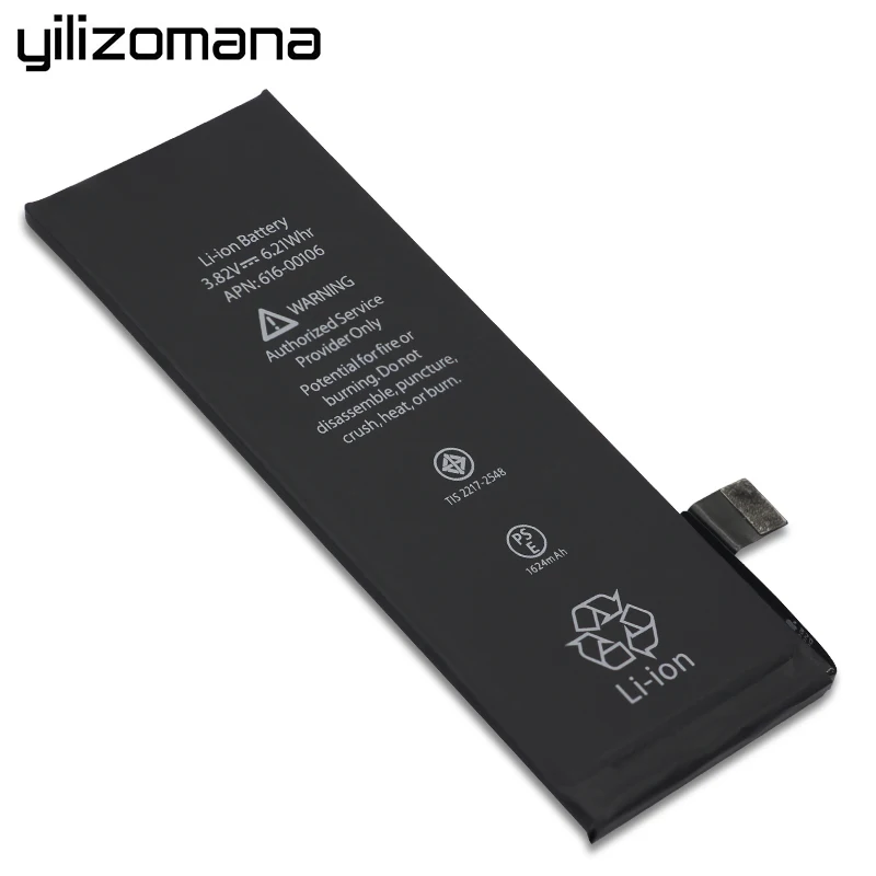 YILIZOMANA Оригинальный аккумулятор для мобильного телефона Apple iPhone SE Высокая емкость