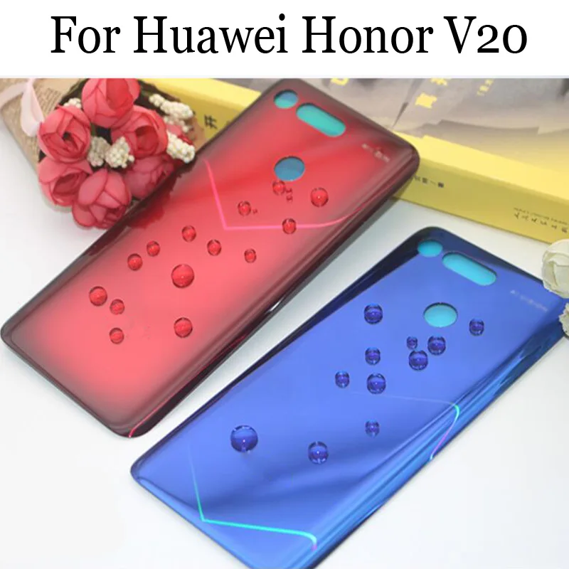 

Новинка 100%, задняя крышка батарейного отсека для Huawei Honor V20, Крышка батарейного отсека для Huawei Honor V 20, Сменный Чехол для HonorV20