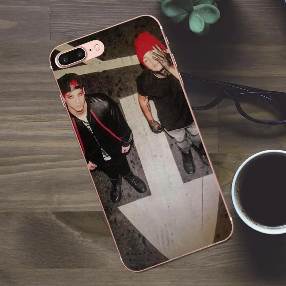 Bixedx термополиуретановый рисунок Джоша дана Twenty One Pilots 21 для Apple iPhone 4 4S 5 5C SE 6 6S 7 8 Plus