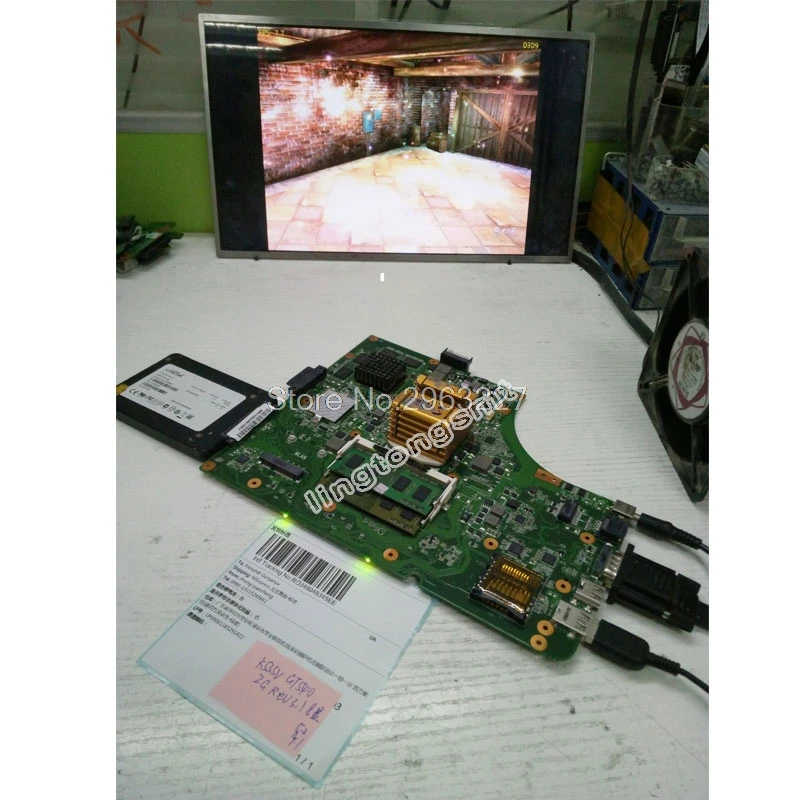 K53SV материнская плата 3,0/3,1 для ASUS K53SV P53S K53SC K53SJ K53S X53S K53SM Материнская плата ноутбука GT540M/2 Гб видеокарта