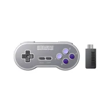 SN30 2.4G 8bitdo SF30 геймпад Беспроводной игровой контроллер с 2,4 г NES приемник для Android ПК Mac - Цвет: SN30 2.4G