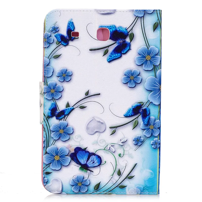 Wekays для samsung Tab E 9,6 T560 Кот кожаный чехол Funda для Coque samsung Galaxy Tab E 9," T560 T561 чехол для планшета