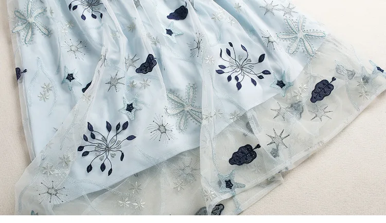 Новое поступление Лето 2018 Элегантный принт женское платье О образным вырезом