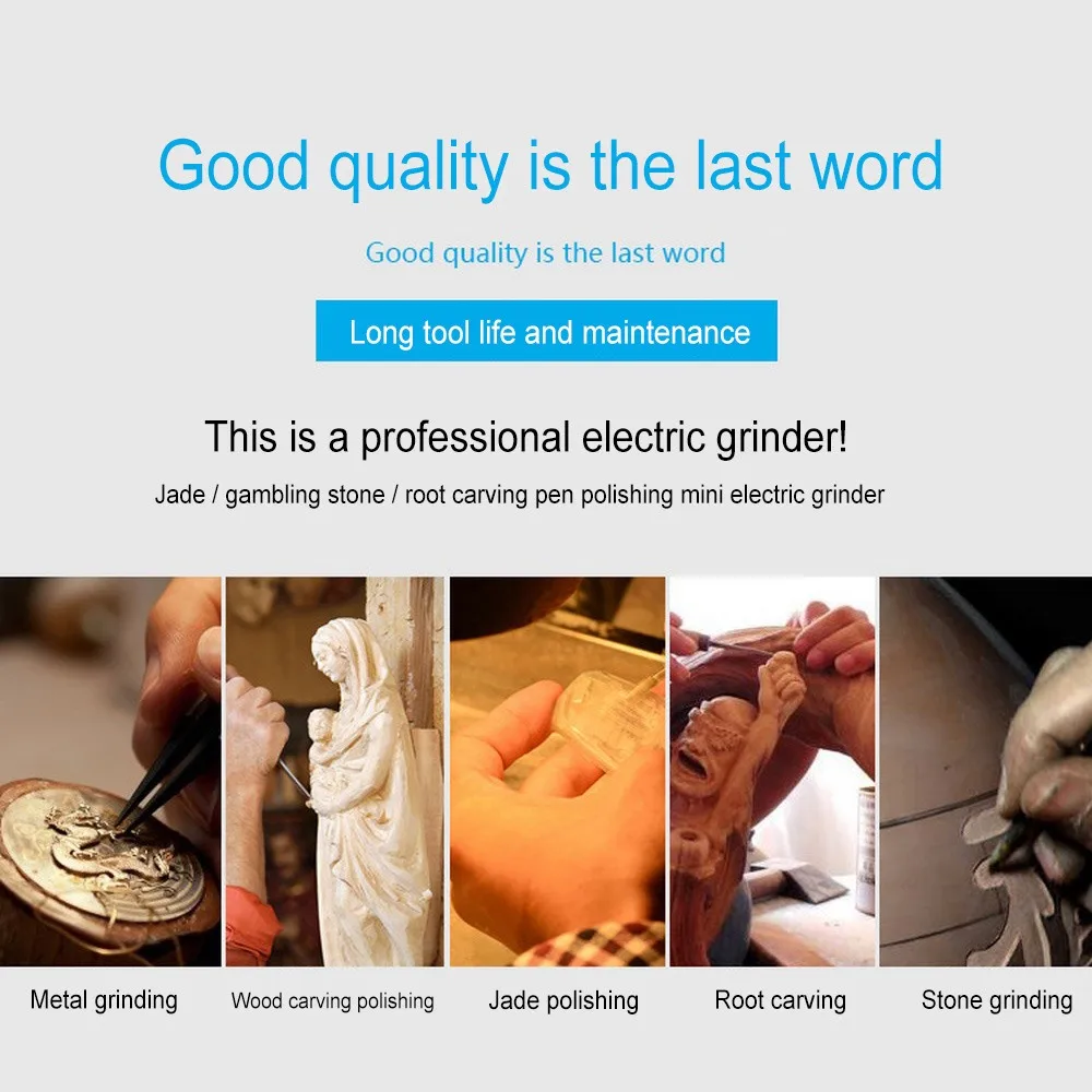 Мини гравировальная ручка электрическая шлифовальная машинка для Нефритовой
