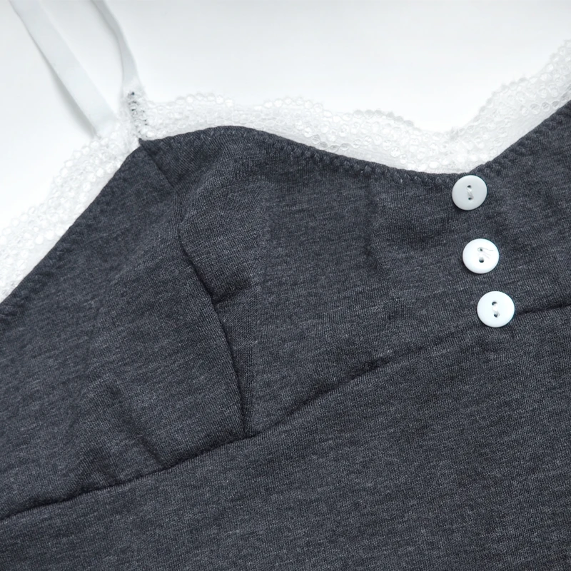 Женский хлопковый пижамный комплект летняя пикантная удобная домашняя одежда на