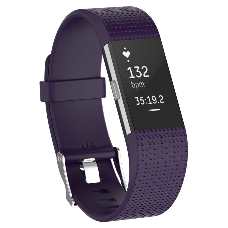Сменный силиконовый резиновый ремешок браслет для Fitbit CHARGE 2 charge2 маленький или