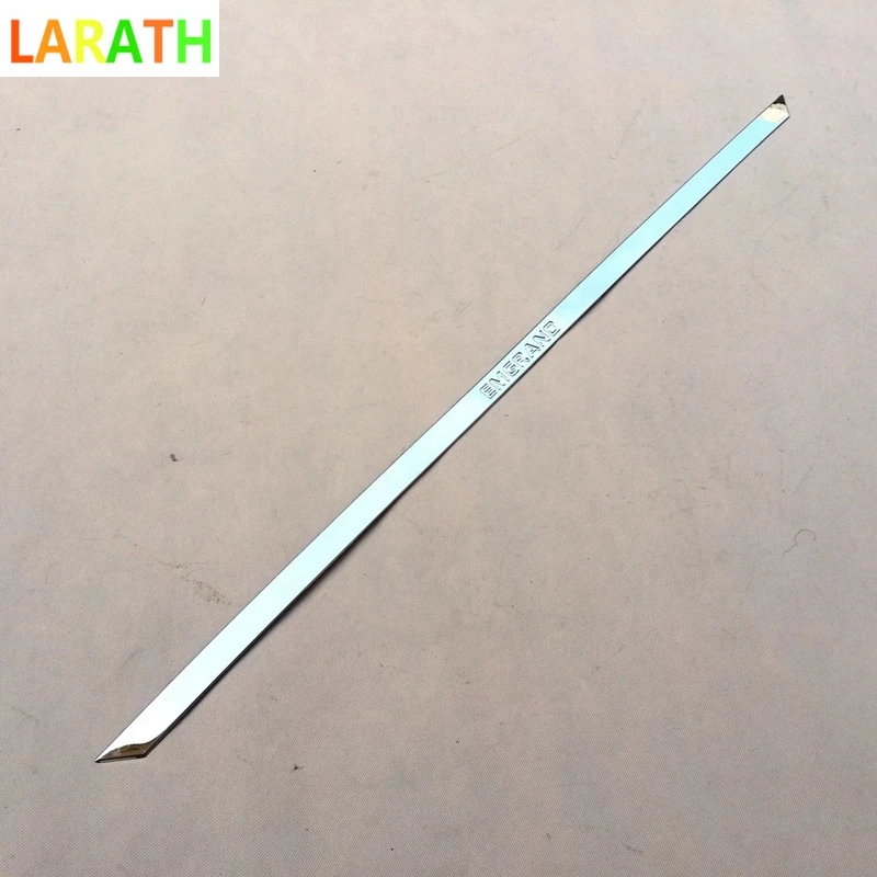 Для Emgrand 7 EC7 EC715 EC718 2014 2015 2016 Наклейка на заднюю дверь из нержавеющей стали наклейка