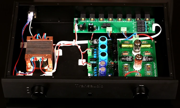 Готовые WE420A/5755 + 12AU7 трубный предусилитель стерео HiFi вакуумная трубка пред-ампер