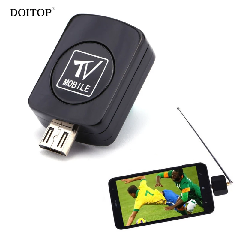 DOITOP Mini Mobile TV Micro USB DVB T цифровой мобильный тюнер приемник флешка для Xiaomi HDTV Dongle