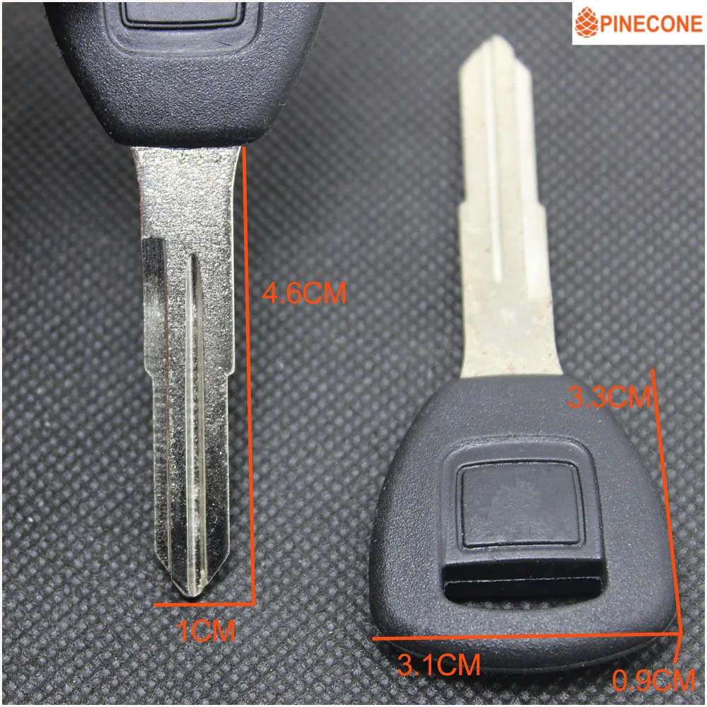 PINECONE для HONDA ACCORD CIVIC HRV JAZZ FIT ODYSSEY CRV S2000 чехол автомобильного ключа необработанное