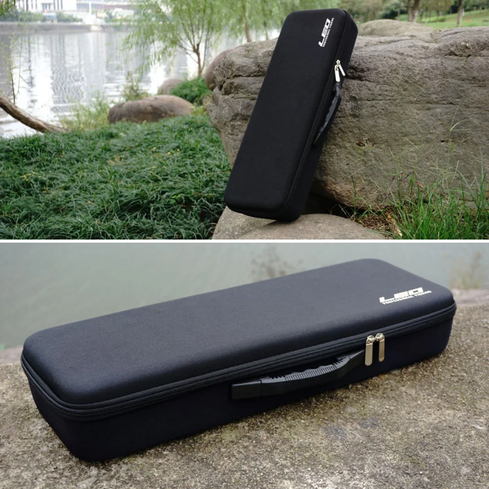 Portable Fishing Bag EVA Shockproof Fishing Rod Reel Lure Carry Backpack Fishing Pole Storage Case for Pesca