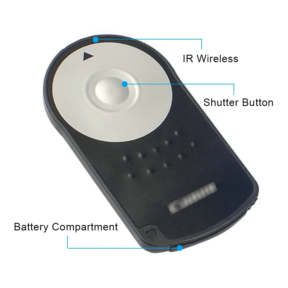 Инфракрасный беспроводной пульт дистанционного управления для Canon EOS 7D 5D Mark II III