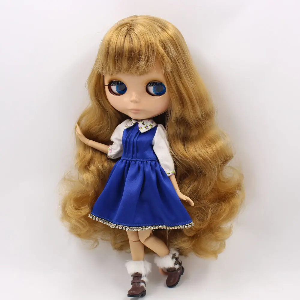 Кукла Blyth ICY DBS No.280BL9400/0635 с коричневыми волосами для шарнирного тела 1/6 BJD ob24