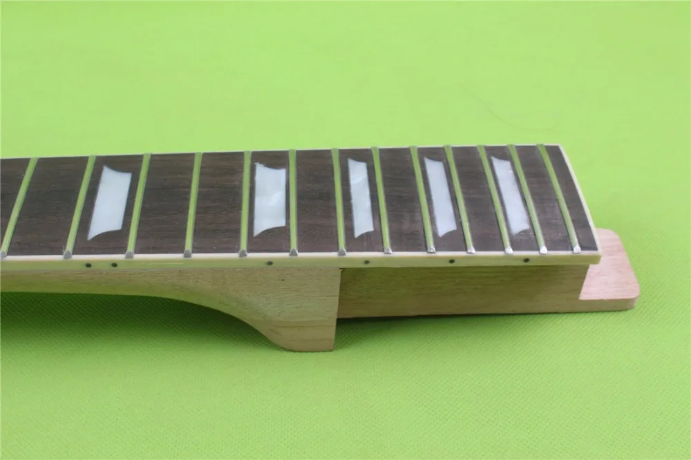 Одна 22 лада незаконченная электрогитара шея из розового дерева 6 нитей Ширина