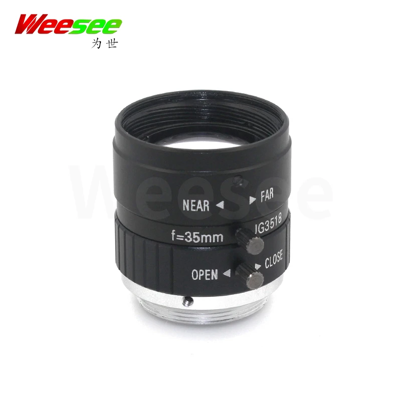 WS 35 мм 5MP 5 мегапиксельная 1/2 ''HD CCTV объектив с фиксированным ручным фокусом