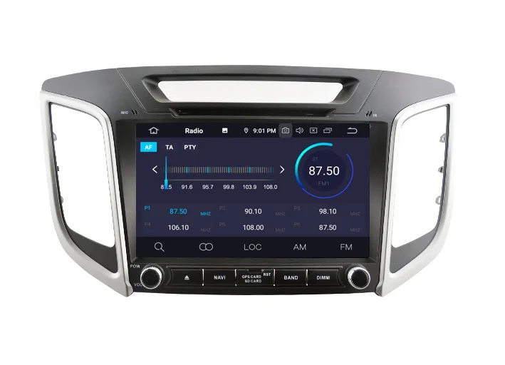 Четырехъядерный Android 9 0 автомобильный dvd плеер для HYUNDAI ix25/CRETA Автомобильный