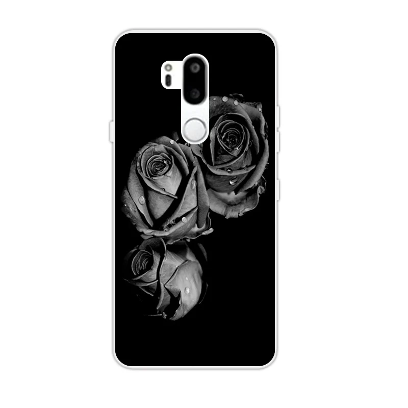 Мягкие ТПУ для Capas LG G7 цветные Чехлы 6 1 дюйма Ультратонкий силиконовый чехол ThinQ G710