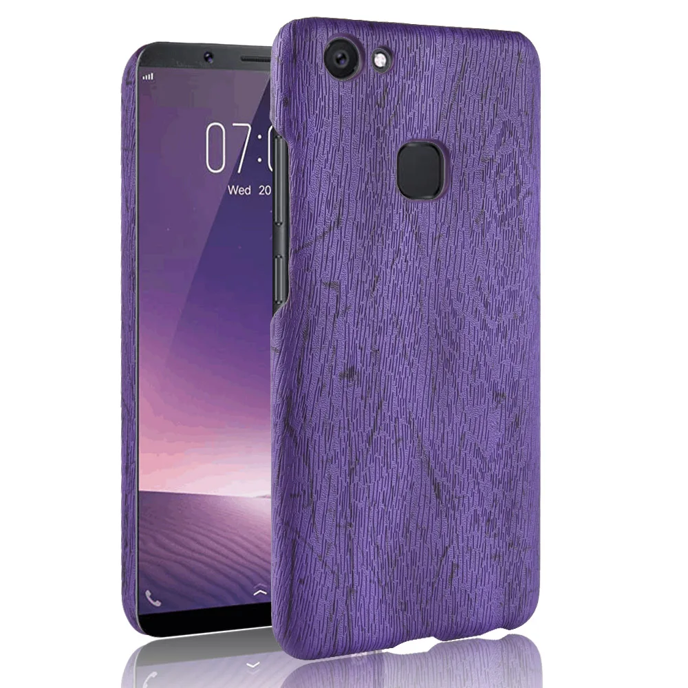 Новое поступление деревянный зернистый ЧЕХОЛ ДЛЯ VIVO V7 Plus Классический чехол на