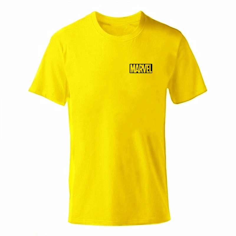 X-YELLOW ENZGZL новая мужская футболка с круглым вырезом летние модные футболки мужские футболки хлопковые топы с принтом для мальчиков черные футболки высокого качества - Цвет: X-YELLOW