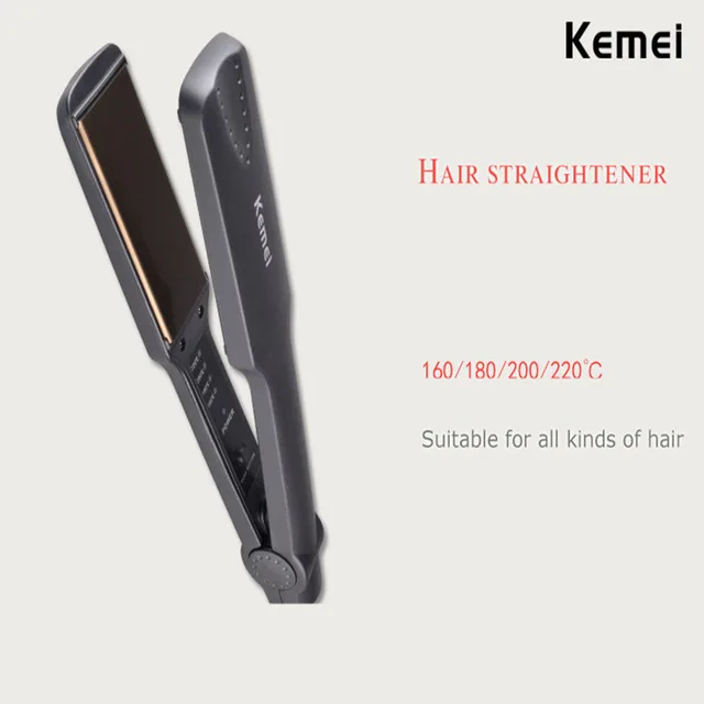 Kemei утюжки для выпрямления Быстрое нагревание тепловая производительность