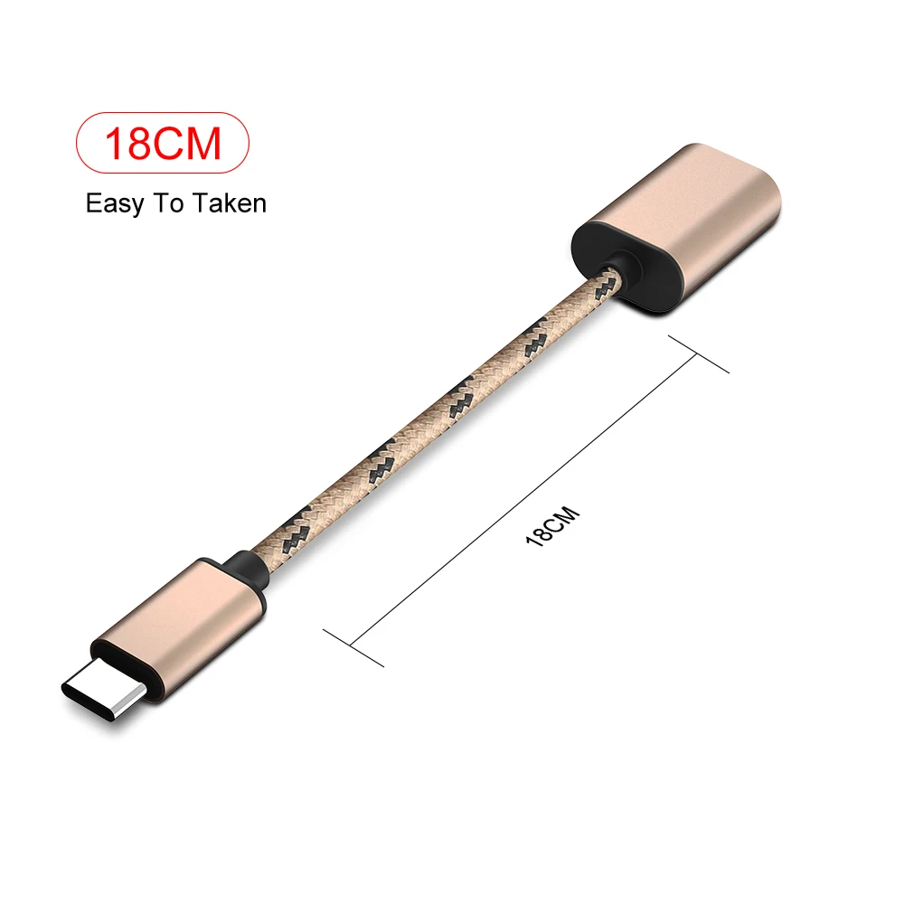 Кабель-адаптер для передачи данных FLOVEME USB Type C OTG Xiaomi 4S 5 Huawei Mate 9 P9 2 0 на конвертер |