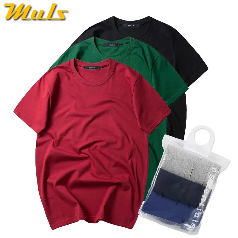 7XL 130 кг 3 шт. футболки мужские летние однотонные топы майки короткие дышащие