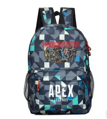 2019 Новый APEX Legends фосфоресирующий рюкзак большой емкости модная мужская сумка для